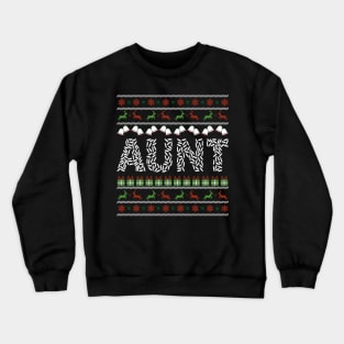 Aunt Ugly Christmas Model Crewneck Sweatshirt